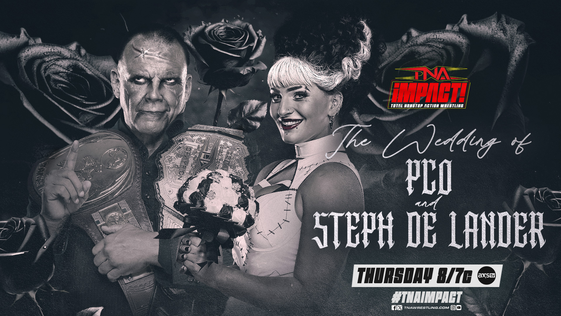 Steph de Lander And PCO To Get Married On August 1 Episode Of TNA ...