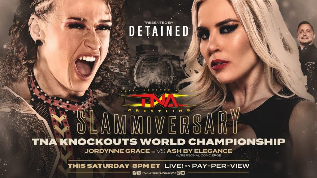 Jordynne Grace Retains, Rosemary Pulls A Knife On The Concierge At TNA Slammiversary