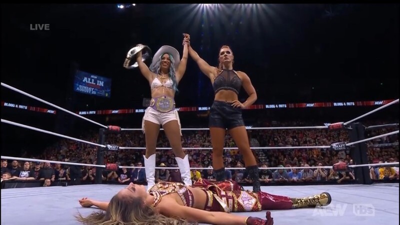 Kamille Debuts On AEW Dynamite, Aligns With Mercedes Moné