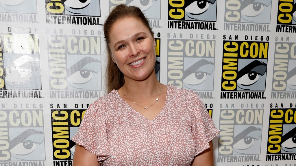 Ronda Rousey Couldn’t Resist Making Pregnancy Announcement At Comic-Con