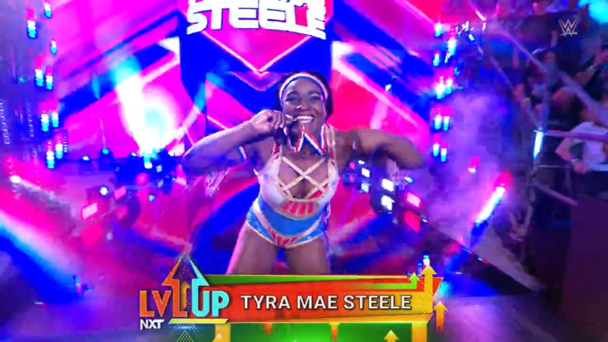 Tyra Mae Steele Tamyra Mensah Stock Makes Tv Debut On Nxt Level Up