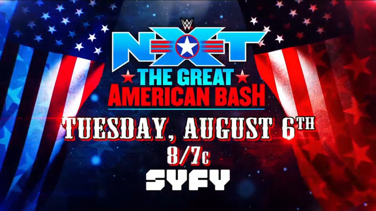 WWE NXT The Great American Bash Announced For August 6