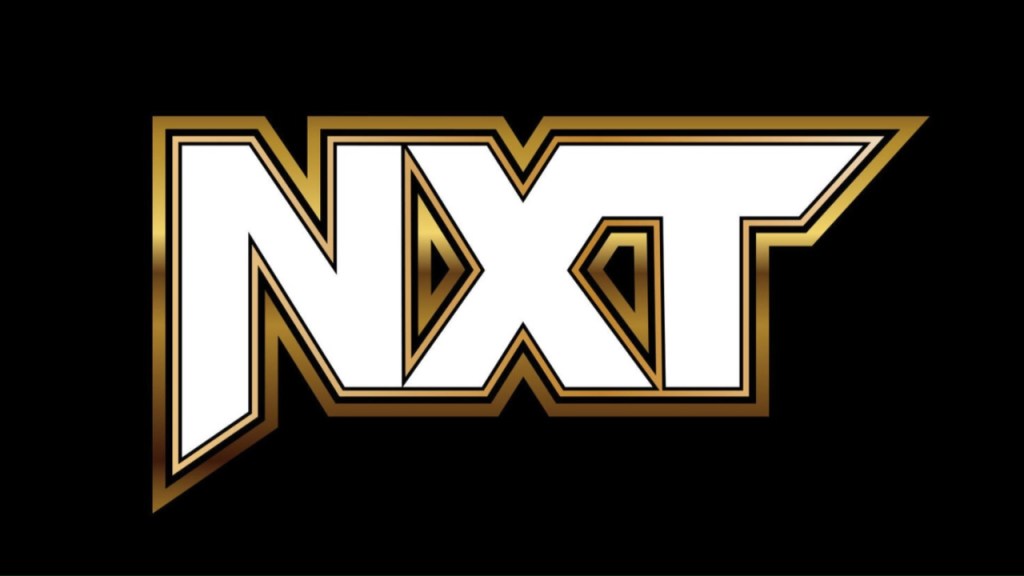 WWE NXT white and gold logo