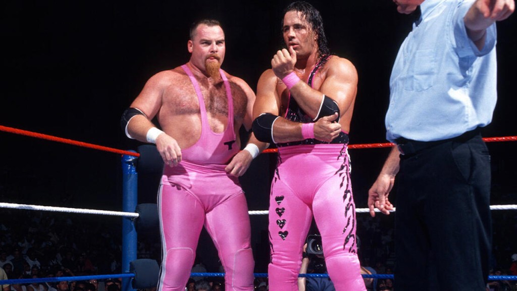 bret hart jim neidhart hart foundation