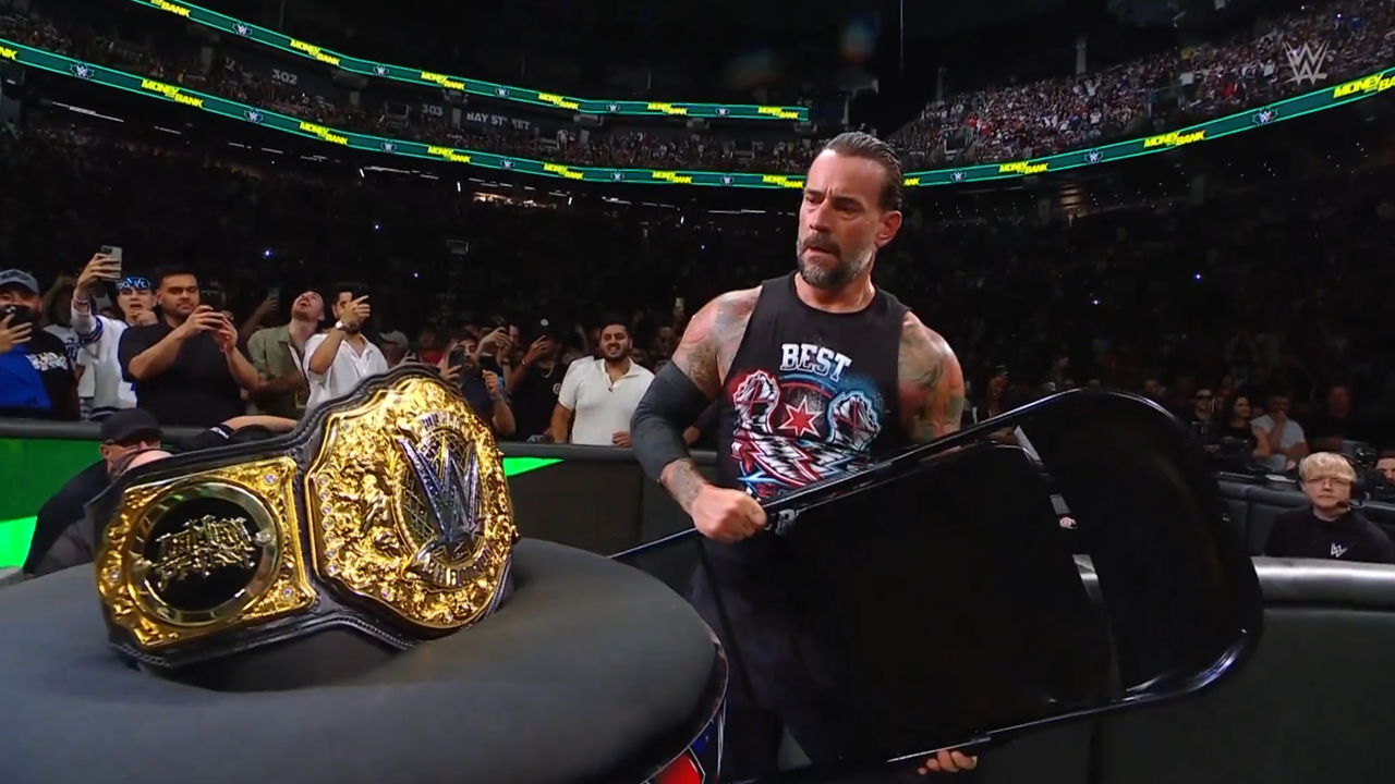 CM Punk Spoils Drew McIntyre Cashing In Briefcase At Money in the Bank