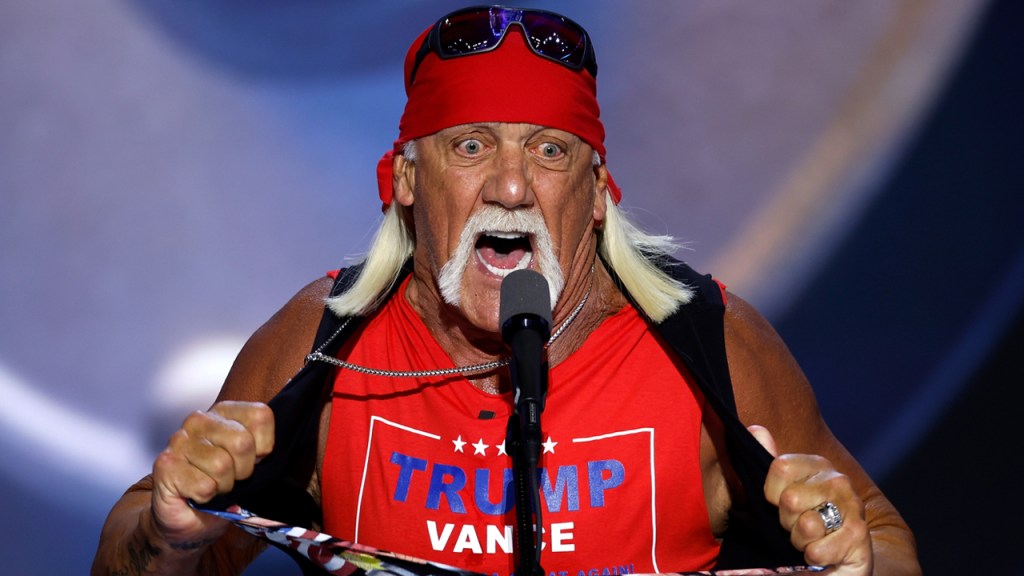 Hulk Hogan Caught Ripping On Kamala Harris, Joking About Body-Slamming Her