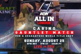 AEW All In Casino Gauntlet Match