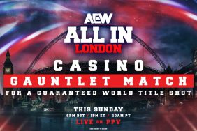 AEW All In Casino Gauntlet Match