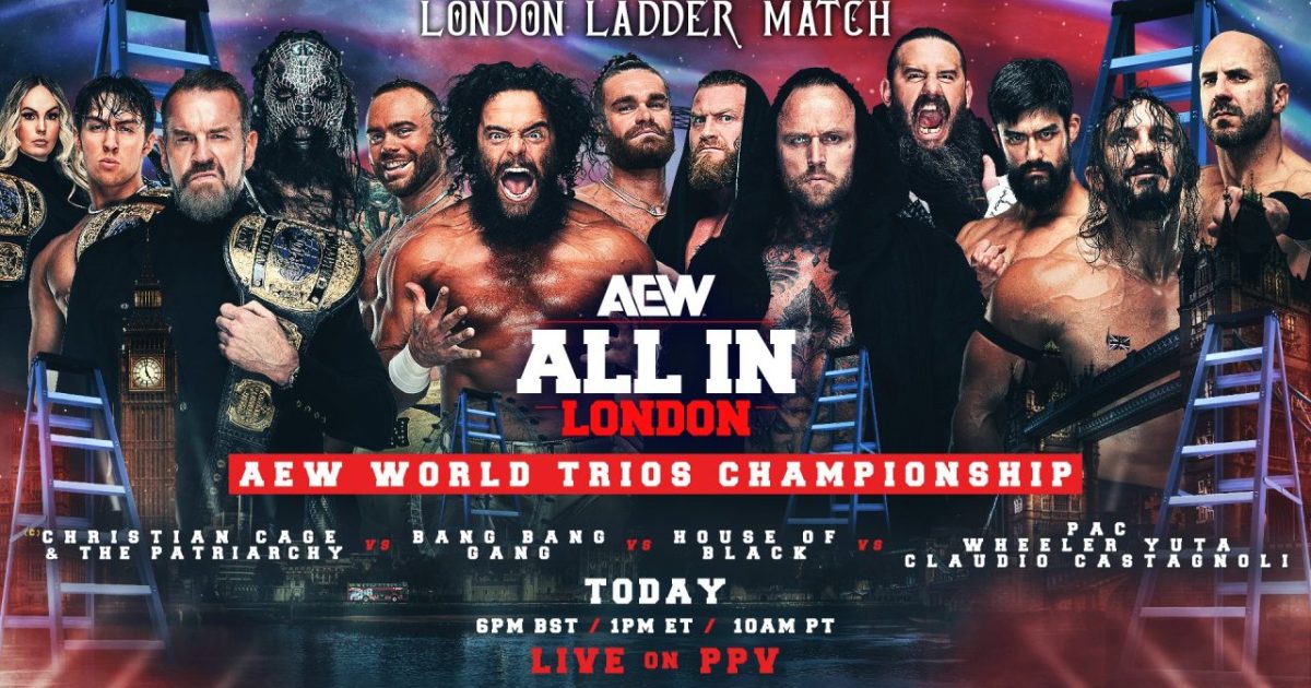 AEW All In: London Ladder Trios Match Result