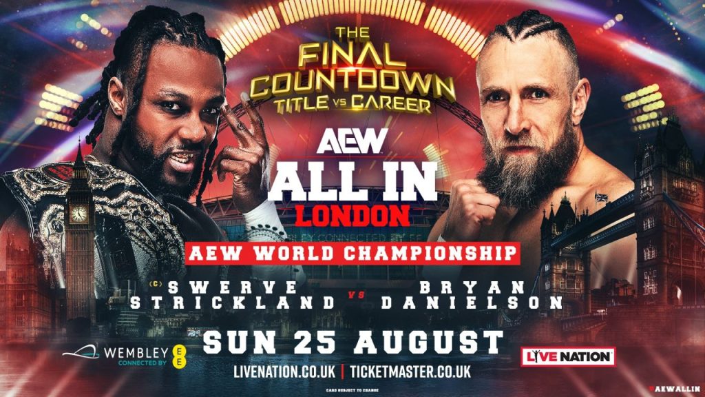 AEW All In: Swerve Strickland vs. Bryan Danielson Result