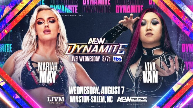 Mariah May vs. Viva Van Announced For 8/7 AEW Dynamite