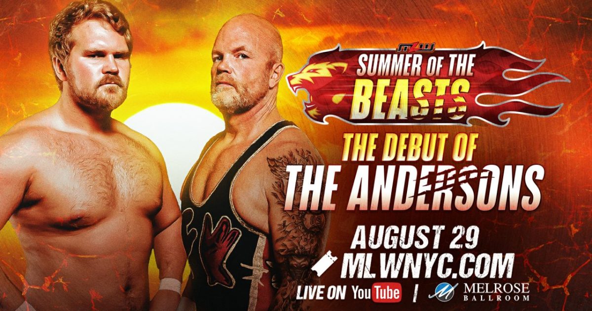 Brock Anderson To Make MLW Debut At Summer Of The Beasts On 8/29