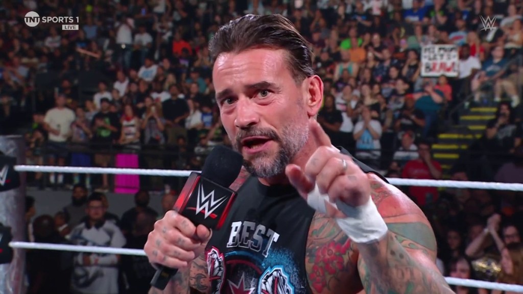 CM Punk WWE RAW