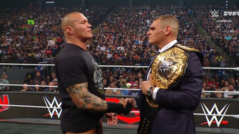 Gunther Randy Orton WWE RAW