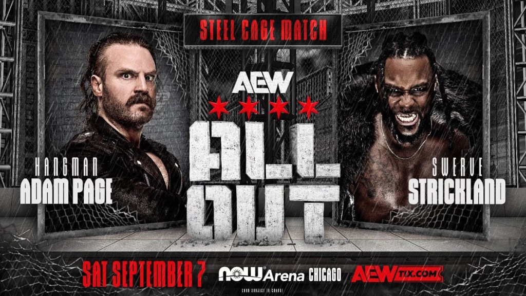 Hangman Adam Page Swerve Strickland AEW All Out