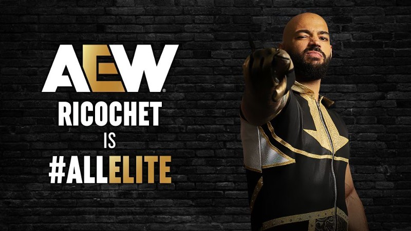 Ricochet Signs With AEW, Debuts At AEW All In