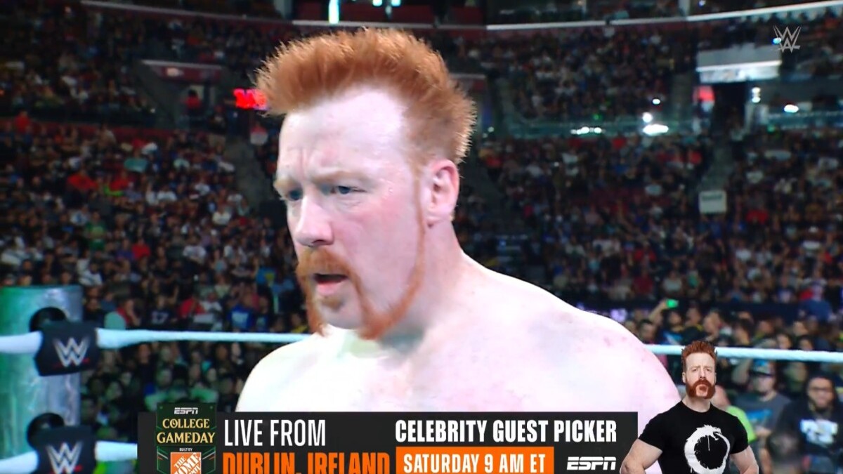 Sheamus To Appear On 8/24 ESPN College GameDay In Ireland