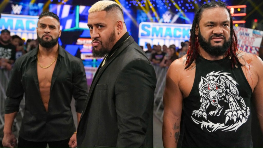 Tama Tonga, Solo Sikoa & Jacob Fatu on WWE SmackDown