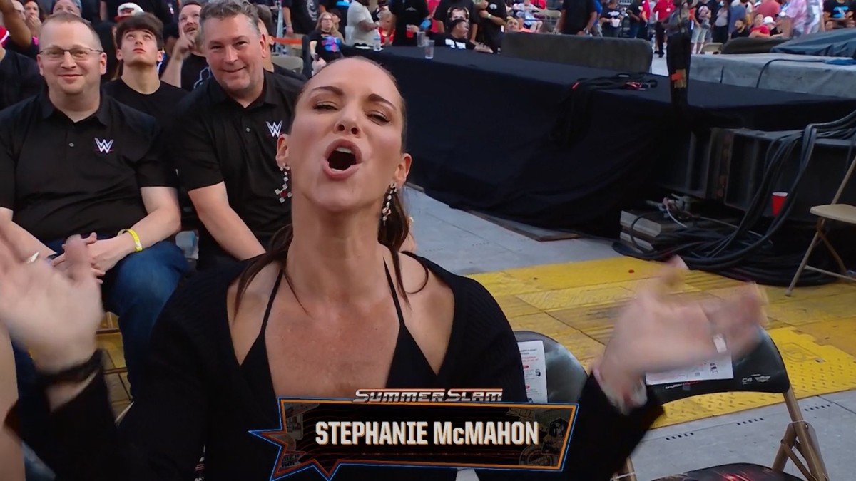 Stephanie McMahon Appears At WWE SummerSlam