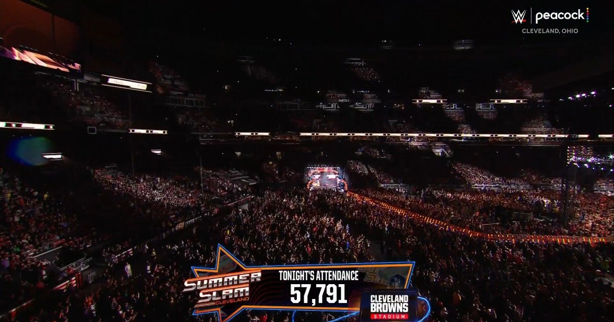 WWE SummerSlam Attendance Sets New Record