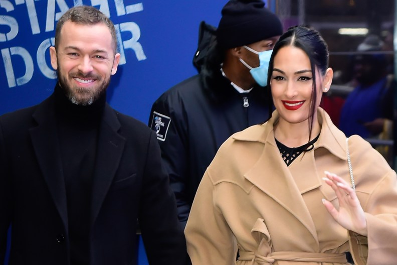 Nikki Bella and Artem Chigvintsev