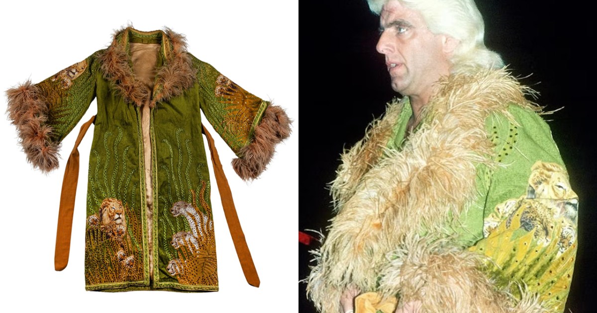 Ric Flair's Ring-Worn ‘Jungle Robe’ Sells For Six Figures At Auction ...