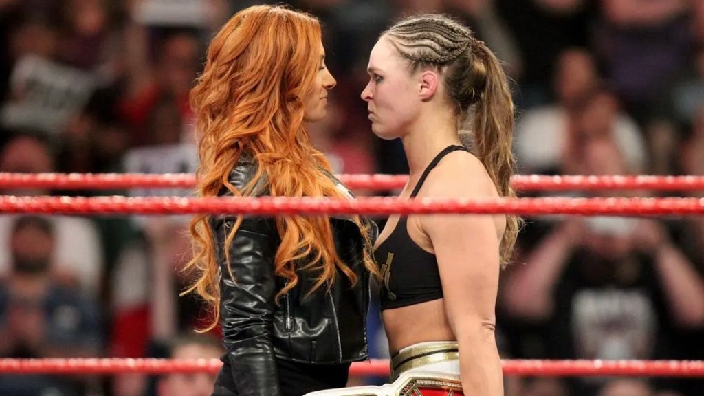 ronda rousey becky lynch