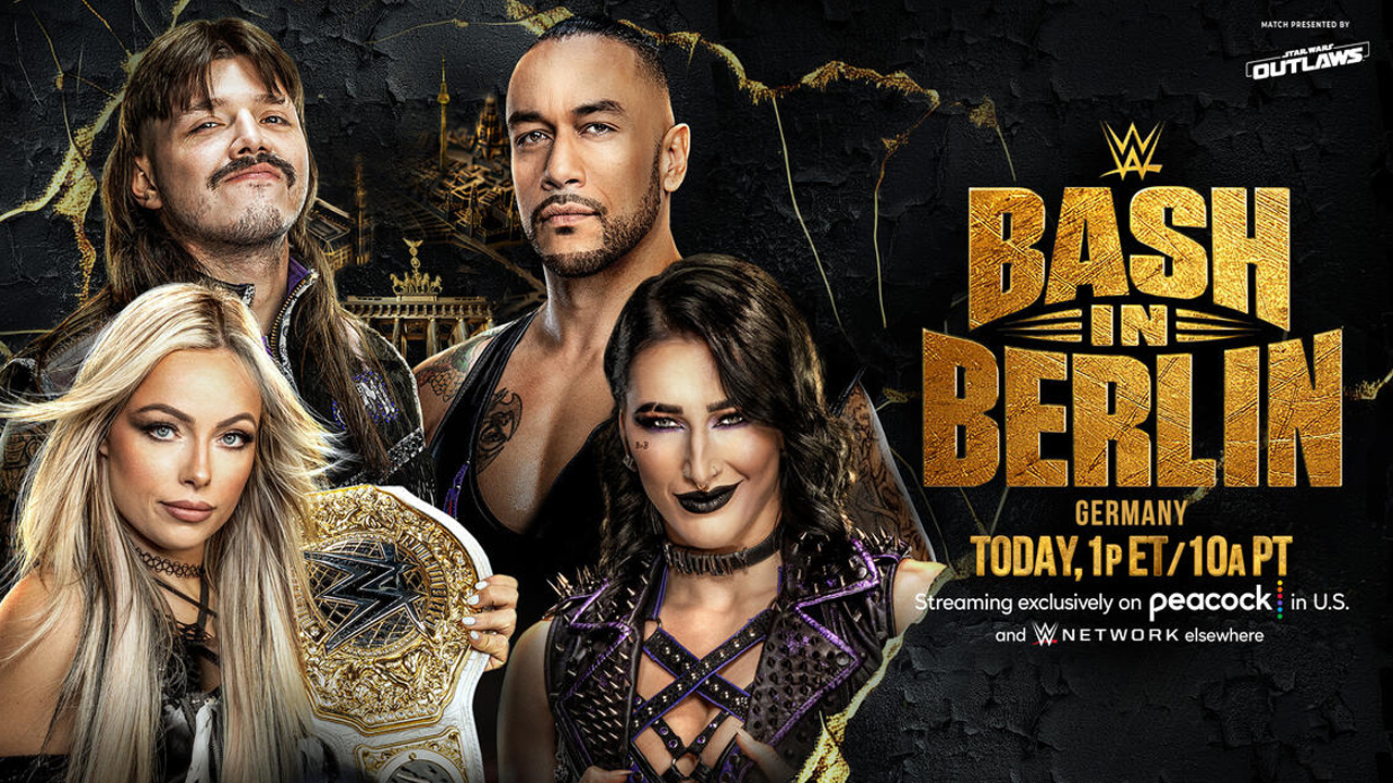 WWE Bash In Berlin: Rhea Ripley & Damian Priest Vs. Liv Morgan ...