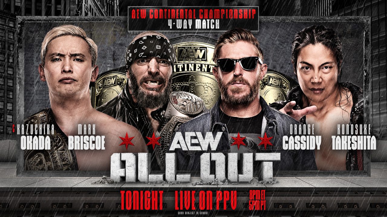 AEW All Out Continental Title FourWay Result