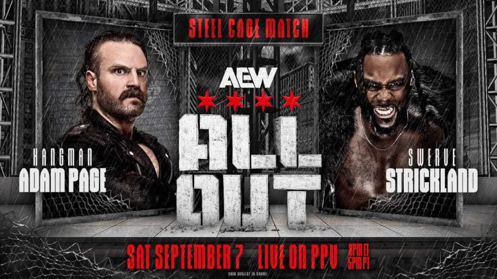 AEW All Out Hangman Page Swerve Strickland