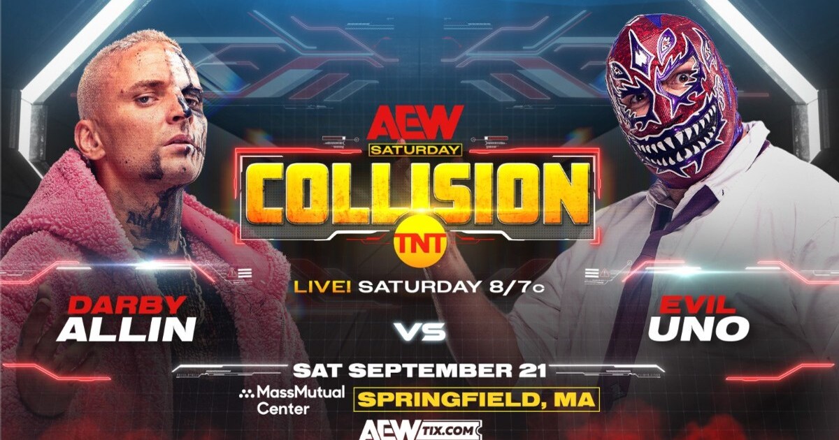 Darby Allin vs. Evil Uno, Mariah May Match Added To 9/21 AEW Collision