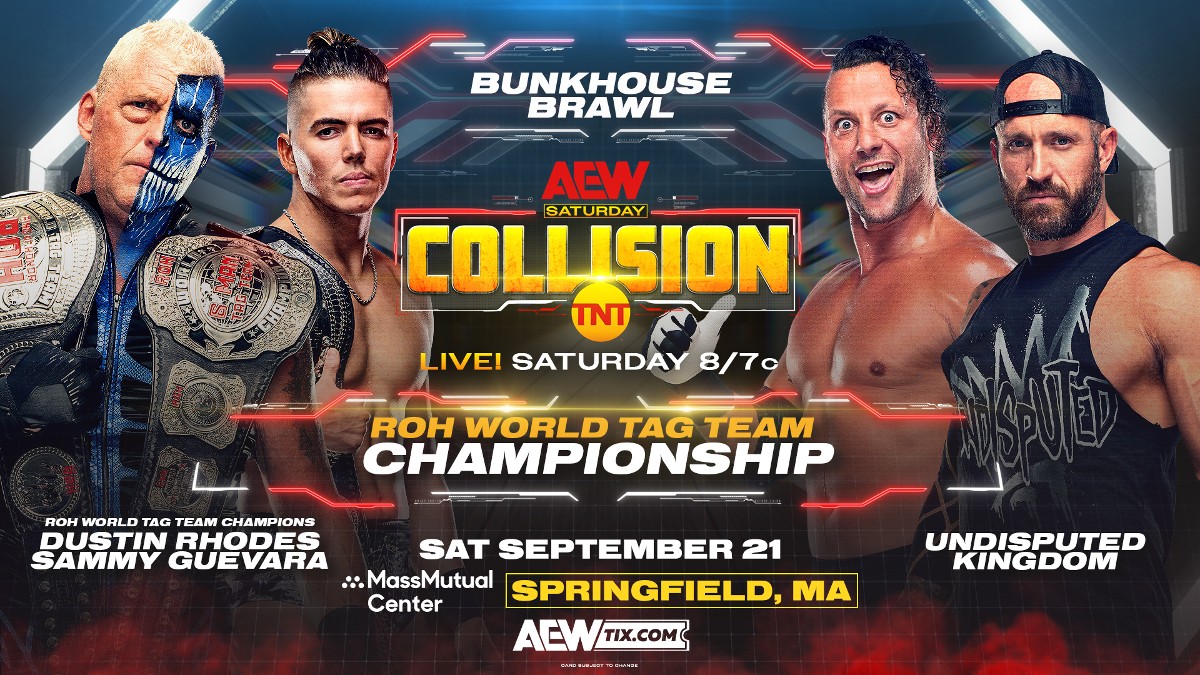 AEW Collision Results (9/21/24): Bunkhouse Brawl For The ROH Tag 