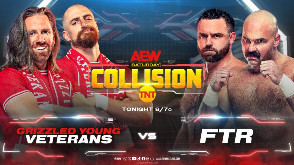 AEW Collision FTR Grizzled Young Veterans