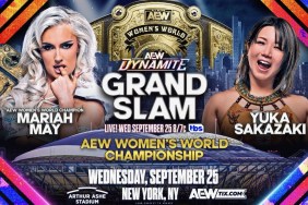 AEW Dynamite Grand Slam Mariah May