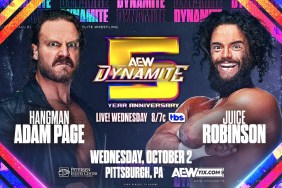 AEW Dynamite Hangman Adam Page Juice Robinson