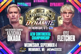 AEW Dynamite Kazuchika Okada Kyle Fletcher