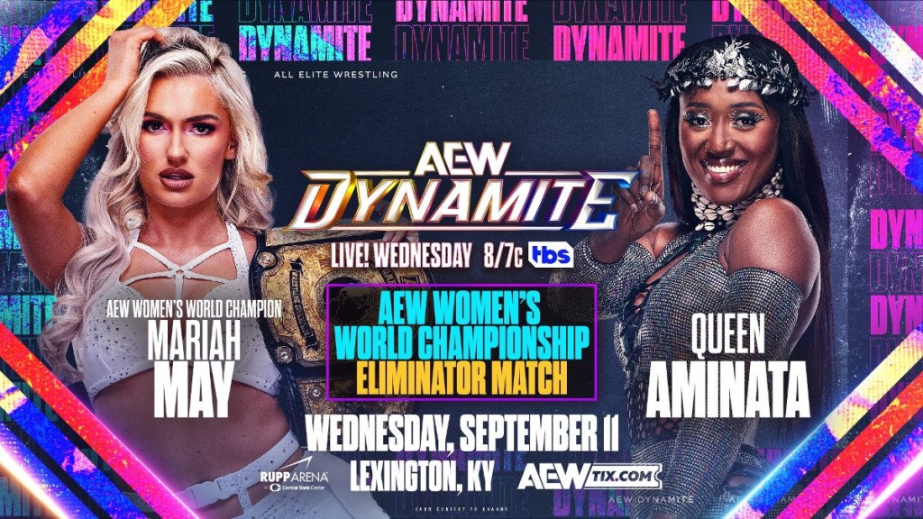 AEW Dynamite Mariah May Queen Aminata