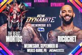 AEW Dynamite Ricochet The Beast Mortos