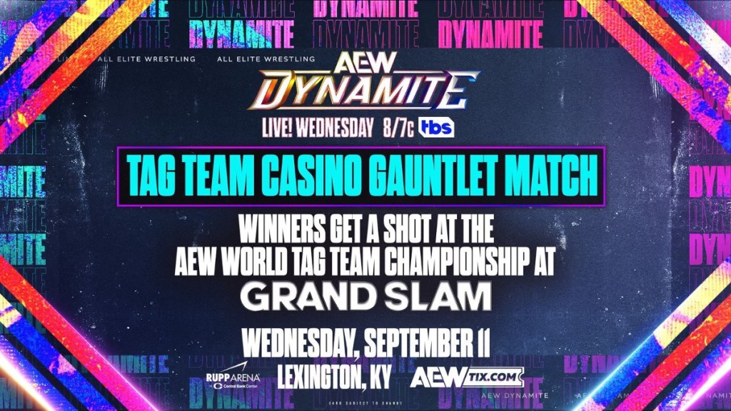 AEW Dynamite Tag Team Casino Gauntlet