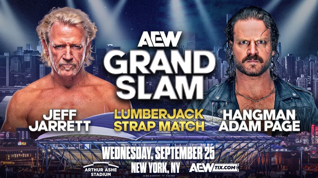 AEW Grand Slam Jeff Jarrett Hangman Adam Page