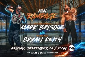 AEW Rampage Mark Briscoe Bryan Keith