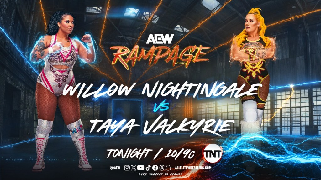 AEW Rampage Willow Nightingale Taya Valkyrie