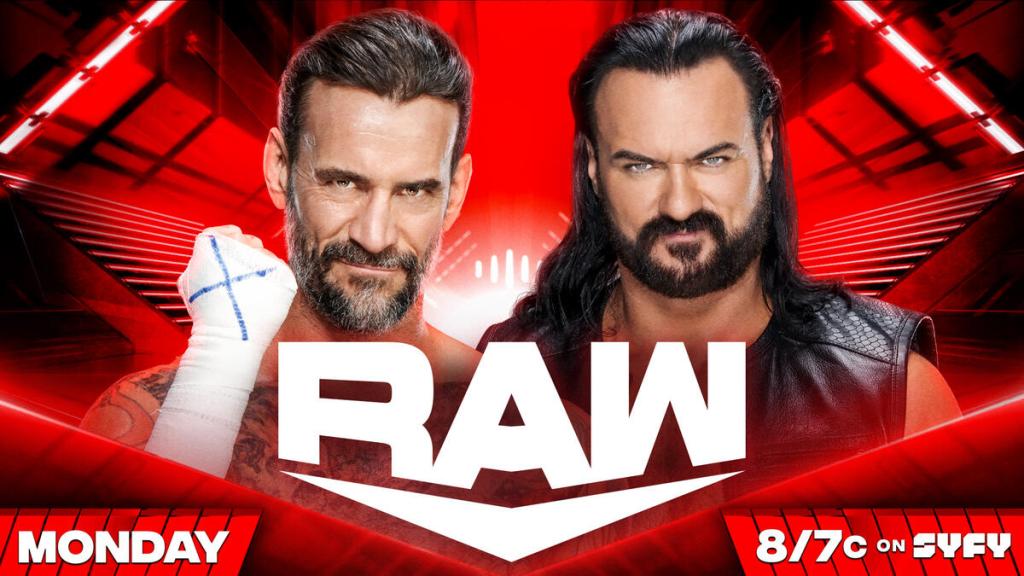 CM Punk Drew McIntyre WWE RAW