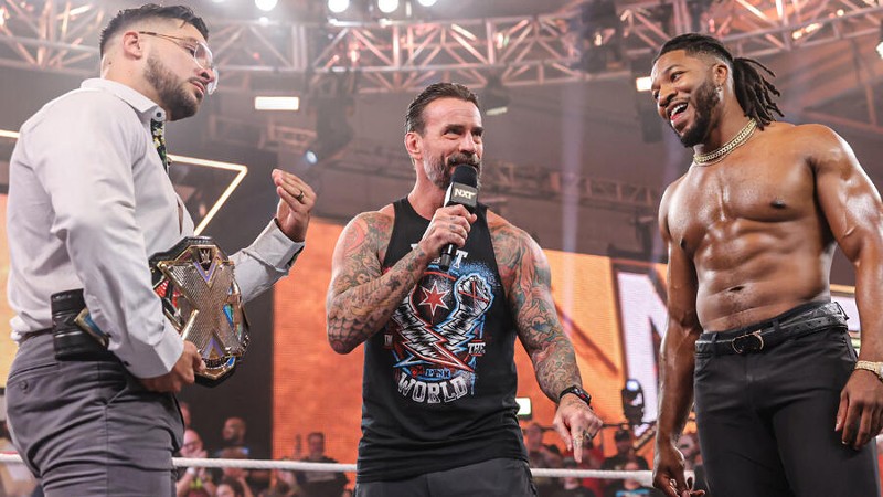 CM Punk Trick Williams WWE NXT