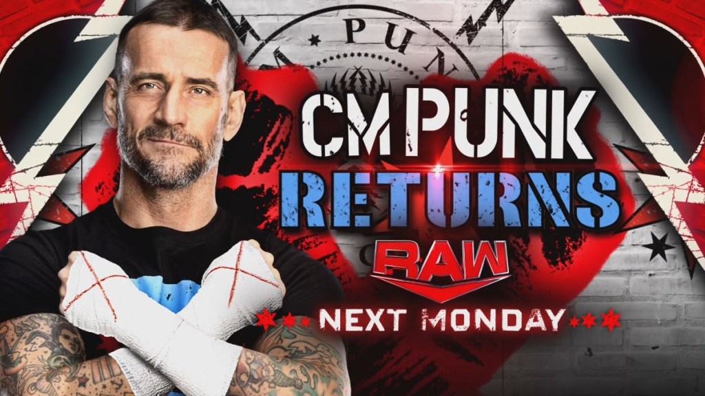 CM Punk WWE RAW