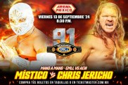 CMLL Mistico Chris Jericho