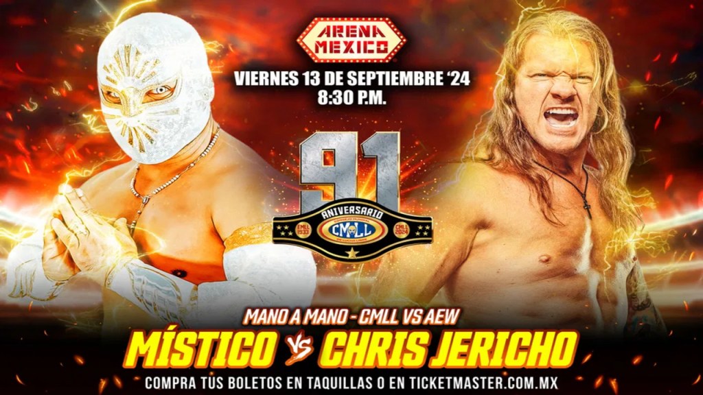 CMLL Mistico Chris Jericho