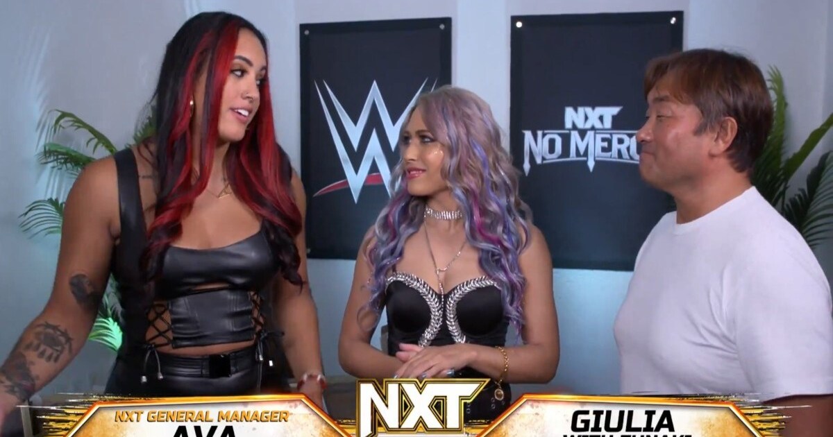 Funaki Appears As Giulia’s Translator On WWE NXT