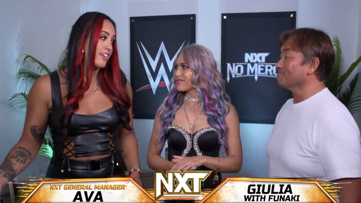 Funaki Appears As Giulia's Translator On WWE NXT