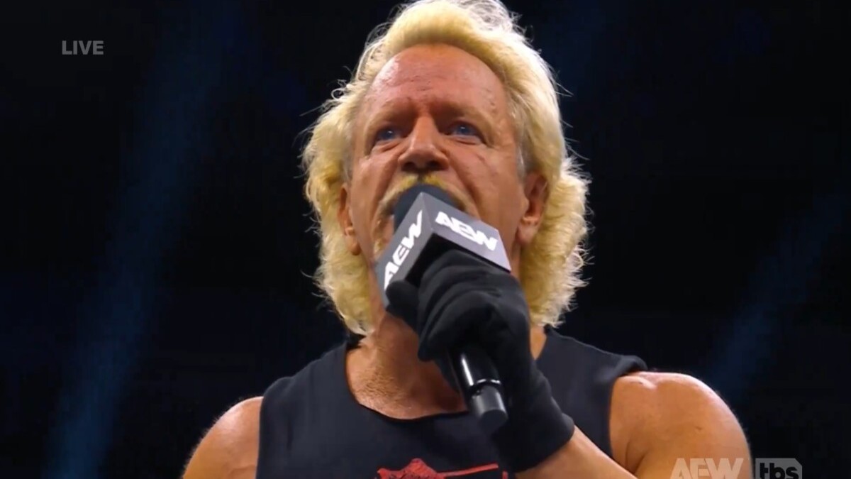 Jeff Jarrett Says He's Going To Kick Hangman Page's Ass On AEW Dynamite